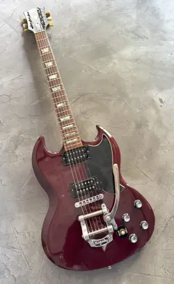 GIBSON 1988 '62 SG STANDARD REISSUE HERITAGE CHERRY ELECTRIC GUITAR