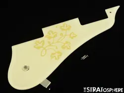 USA GIBSON MARY FORD LES PAUL STANDARD CREAM PICKGUARD + BRACKET AMERICAN