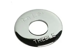 TOGGLE SWITCH RING PLATE CHROME PLATED BRASS FOR GIBSON LES PAUL