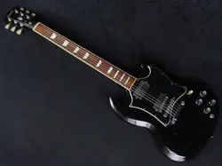 GIBSON SG STANDARD EBONY BLACK MADE IN USA 2000 SOLID BODY ELECTRIC GUITAR