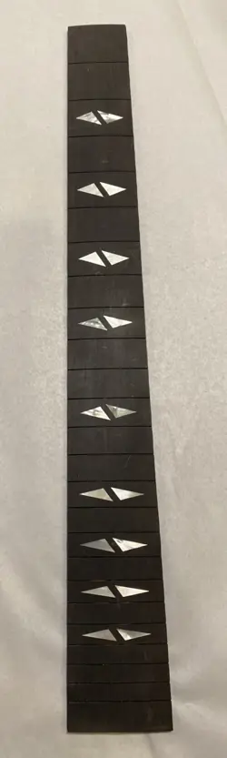 UNFINISHED GUITAR FRETBOARD SPLIT DIAMOND INLAY GIBSON TRINI LOPEZ? DG-335?