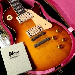 GIBSON CUSTOM SHOP HAND SELECTED TOP MURPHY LAB 1959 LES PAUL STANDARD SLOW ICED
