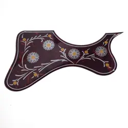 GUITAR PICKGUARD SELF-ADHESIVE RED TORTOISE FOR GIBSON EJ-200 ACOUSTIC GUITAR