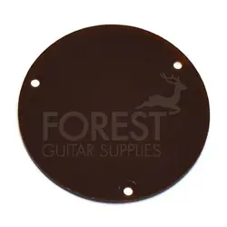 GIBSON LES PAUL AFTERMARKET SWITCH BACK COVER, ABS BLACK PLASTIC