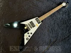 EPIPHONE INSPIRED BY GIBSON CUSTOM SHOP KIRK HAMMETT 1979 FLYING V EBONY #GG801