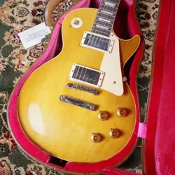 GIBSON 1958 LES PAUL STANDARD REISSUE VOS LEMON BURS #GG9J9