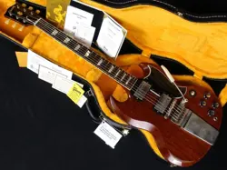 GIBSON CS MURPHY LAB 64 SG STANDARD W/MAESTRO VIBROLA HEAVY AGED FADED CHERRY 22