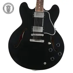 2004 GIBSON ES-335 SEMI HOLLOW EBONY