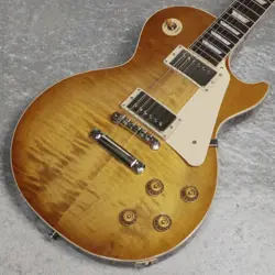 GIBSON / EXCLUSIVE LES PAUL STANDARD 50S FIGURED TOP DIRTY LEMON BURST 223940318