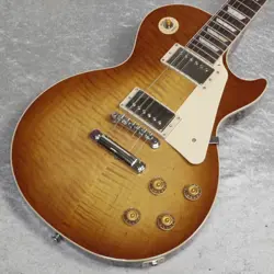GIBSON / EXCLUSIVE LES PAUL STANDARD 50S FIGURED TOP DIRTY LEMON BURST 222140296