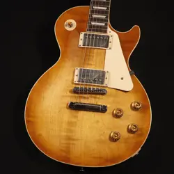 GIBSON / EXCLUSIVE LES PAUL STANDARD 50S FIGURED TOP DIRTY LEMON BURST 223940108