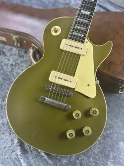 GIBSON CUSTOM SHOP 1955 NAMM SHOW COMMEMORATIVE EDITION LES PAUL NUGGET GOLD MUR