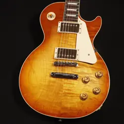 GIBSON / EXCLUSIVE LES PAUL STANDARD 50S FIGURED TOP DIRTY LEMON BURST 223440062