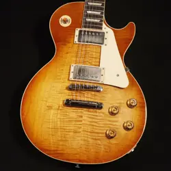 GIBSON / EXCLUSIVE LES PAUL STANDARD 50S FIGURED TOP DIRTY LEMON BURST 222240309
