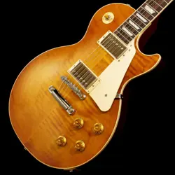 GIBSON / EXCLUSIVE LES PAUL STANDARD 50S FIGURED TOP DIRTY LEMON BURST 212440096