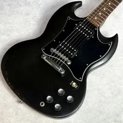 ELECTRIC GUITAR USED GIBSON 1995 SG SPECIAL BLACK MAHOGANY BODY MAHOGANY NECK