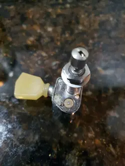 GIBSON LES PAUL G FORCE TUNER PEG CHROME CUSTOM TUNING ROBOT TRONICAL GBE SIDE