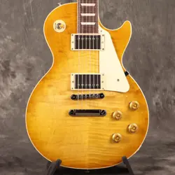 GIBSON / EXCLUSIVE LES PAUL STANDARD 50S FIGURED TOP DIRTY LEMON BURST 228940163