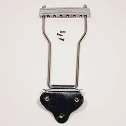 GIBSON ACOUSTIC GUITAR TAILPIECE WITH GIBSON SCRIPT ~ VINTAGE