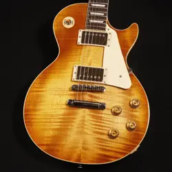 GIBSON / EXCLUSIVE LES PAUL STANDARD 50S FIGURED TOP DIRTY LEMON BURST 222240163
