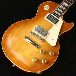 GIBSON / EXCLUSIVE LES PAUL STANDARD 50S FIGURED TOP DIRTY LEMON BURST 220740242