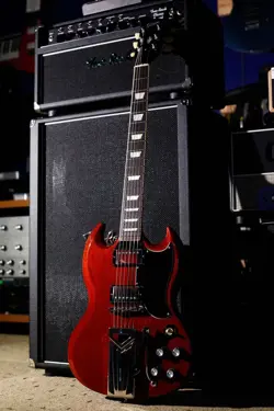 GIBSON SG STANDARD '61 SIDEWAYS VIBROLA 2021 ELECTRIC GUTIAR [AUTH]