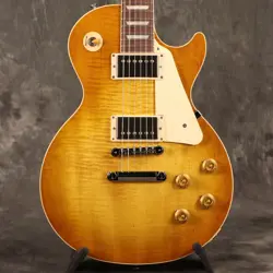 GIBSON / EXCLUSIVE LES PAUL STANDARD 50S FIGURED TOP DIRTY LEMON BURST 228540124