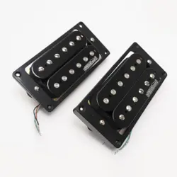 WILKINSON HUMBUCKER PICKUPS FOR GIBSON GUITAR BRIDGE&NECK PICKUP SET BLACK
