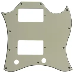 3 PLY PARCHMENT PICKGUARD GUITAR PARTS FOR GIBSON SG STANDARD FULL FACE STYLE