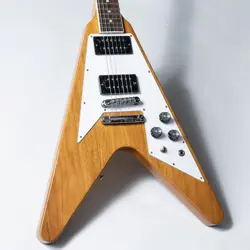 GIBSON 70S FLYING V ANTIQUE NATURAL #GG9FH