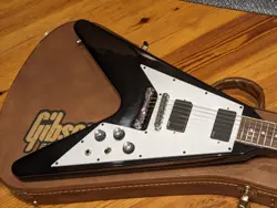 GIBSON 2014 FLYING V 120TH ANNIVERSARY '67 REISSUE GUITAR OHSC & EMG PICKUPS VGC