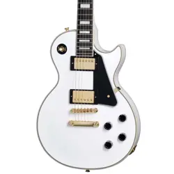 EPIPHONEBY GIBSON CUSTOM LES PAUL ALPINE WHITE
