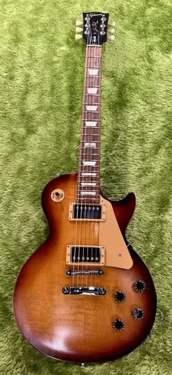 GIBSON LES PAUL STUDIO SUNBURST MADE IN USA 2014 FLAME MAPLE TOP ELECTRIC GUITAR