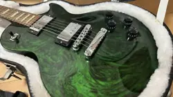 GIBSON USA ANNIVERSARY NASHVILLE FLOOD LES PAUL STUDIO GREEN SWIRL 2011