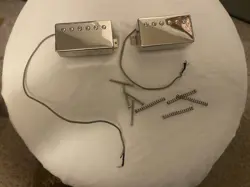 GIBSON CUSTOMBUCKER PICKUP SET NECK AND BRIDGE WITH SCREWS, SPRINGS.