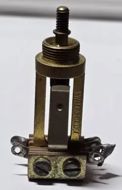 80S SWITCHCRAFT 3-WAY TOGGLE USA GOLD SWITCH GIBSON LES PAUL