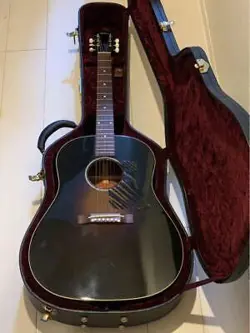 ACOUSTIC GUITAR GIBSON CUSTOM ORIGINAL JUMBO SUNBURST SN 02823004 WITH HARD CASE