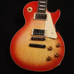 GIBSON / EXCLUSIVE LES PAUL STANDARD 50S PLAIN WASHED CHERRY SUNBURST 202940011
