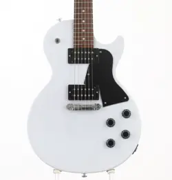 GIBSON USA LES PAUL SPECIAL TRIBUTE HUMBUCKER WORN WHITE SATIN