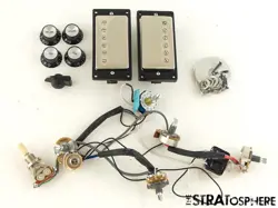 EPIPHONE SHINICHI UBUKATA ES-355 PICKUPS POTS KNOBS SWITCH, GIBSON USA PICKUPS