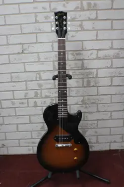 GIBSON 2004 -LES PAUL JR.-TOBACCO BURST -6 STRING ELECTRIC GUITAR - W/HARD CASE.
