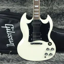 GIBSON CUSTOM COLOR SERIES SG STANDARD CLASSIC WHITE NO.YG968