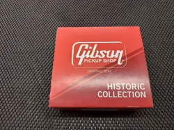GIBSON CUSTOMBUCKER PICKUP SET TRUE HISTORIC NICKEL COVERS PUCBDBNC2