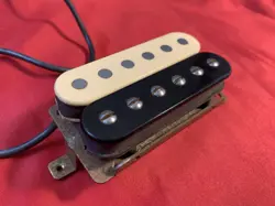1980S GIBSON SONEX 180 DELUXE GUITAR VELVET BRICK HUMBUCKER PICKUP VINTAGE 8.27K