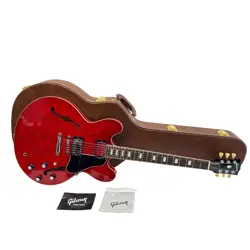 GIBSON ES-335 RIGHT HAND 6 STRING ELECTRIC GUITAR VIKING RED 
