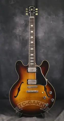 GIBSON CUSTOM SHOP 2002 HISTORIC COLLECTION 1963 ES-335 BLOCK REISSUE E.GUITAR