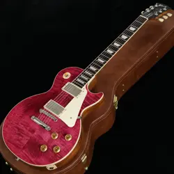 USED GIBSON USA / LES PAUL STANDARD 50S FIGURED TOP TRANSLUCENT FUCHSIA 2024 