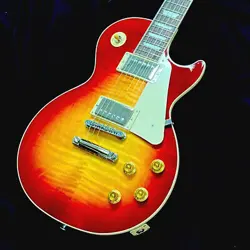 GIBSON LES PAUL STANDARD 50S FIGURED TOP HERITAGE CHERRY SUNBURST NO.YG612