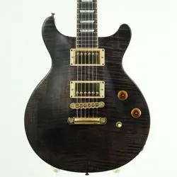 USED GIBSON USA LES PAUL STANDARD DOUBLE CUTAWAY PLUS TRANCE BLACK 2004 03524386
