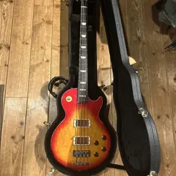 GIBSON LES PAUL CHERRY SUNBURST / ELECTRIC BASS GUITAR W/ OHC MADE IN USA